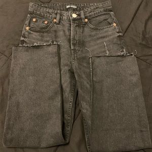 Black Zara mom jeans
